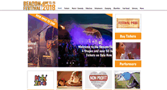 Desktop Screenshot of beaconfestival.net